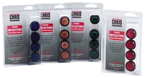 REFLECTORS 4 PACK BLUE