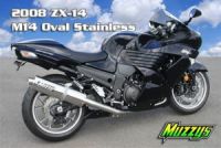 06-09 ZX-14 M14 Muzzy Exhaust Systems