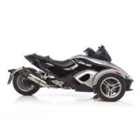 LEO VINCE SBK CAN-AM SPYDER 1000 (07-10) FACT FULL-TI CAN w/ CARB END CAP