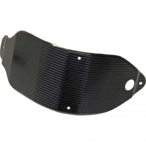 LeoVince X3 CARBON FIBER  GLIDE PLATE: 2009 YAMAHA YZ 450 F