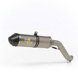 LeoVince SBK Factory SBK FACTORY EVOII TITANIUM W/ CARBON END CAP: 2002-2004 HONDA CBR 900 RR/954 RR