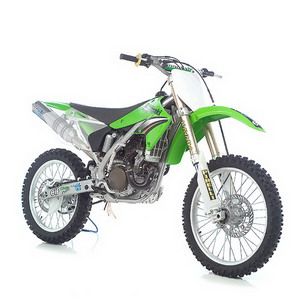 LeoVince X3 MX X3 MOTOCROSS/SM FULL SYSTEM TITANIUM LOW-BOY: 2004-2005 KAWASAKI KX 250 F