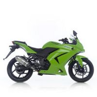 ZX-250R Ninja SBK OVAL EVOII ALUMINUM WITH CONICAL END CAP