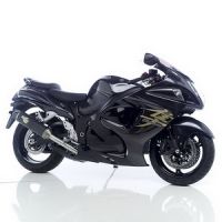 SBK FACTORY EVOII FULL SYSTEM CARBON W/ CARBON END CAP SUZUKI GSX-R 1300 HAYABUSA