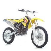 LeoVince X3 MX X3 MOTOCROSS/SM FULL SYSTEM TITANIUM LOW-BOY: 2004-2005 SUZUKI RM-Z 250