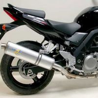 LeoVince SBK Oval SBK OVAL EVOII ALUMINUM: 2003-2008 SUZUKI SV 650 S