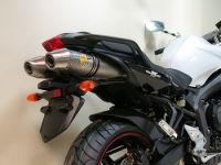 FZ6 SBK OVAL EVOII ALUMINUM W/ CONICAL END CAP