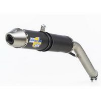 LeoVince SBK Oval SBK OVAL EVOII CARBON W/ CONICAL END CAP: 2007-2009 YAMAHA FZ6