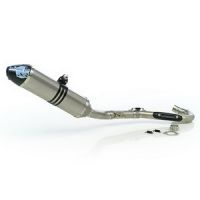 LeoVince X3 MX X3 MOTOCROSS/SM FULL SYSTEM TITANIUM W/ CARBON END CAP: 2006-2006 YAMAHA YZ 450 F