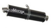 2006-2009 ZX-14 M14 Stainless Steel System with Oval Carbon Muffler